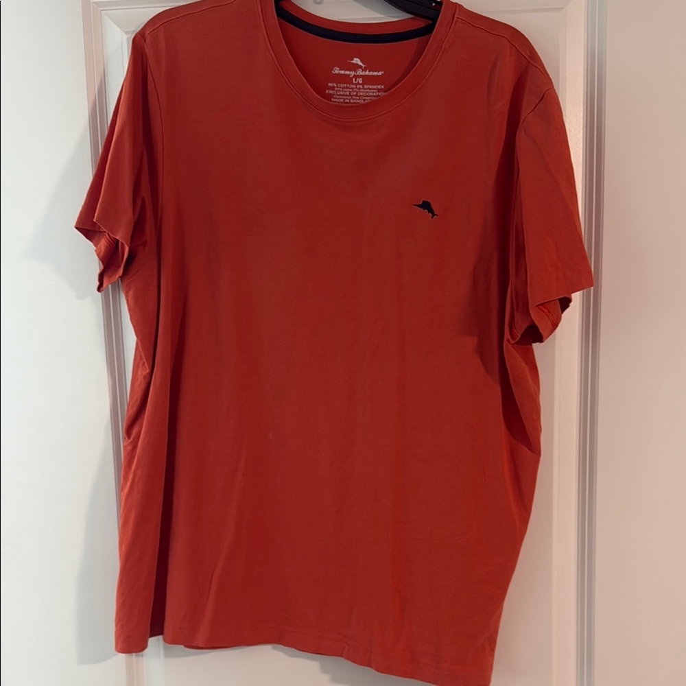 Tommy Bahama orange Short Sleeve Tee Casual Comfort